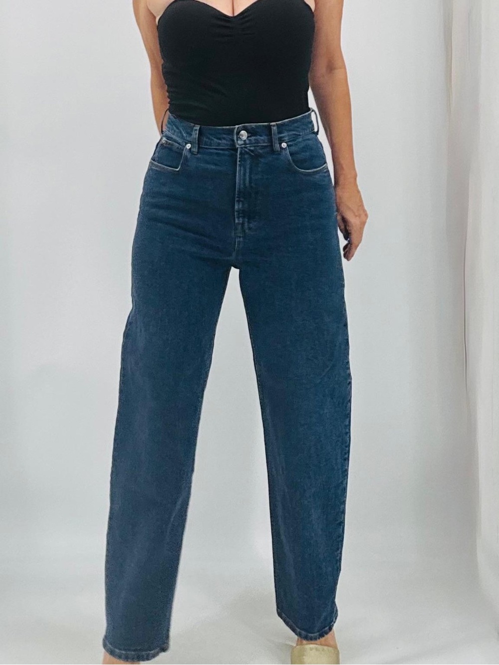 Everlane NEW The Way High Jean Organic Cotton Indigo Jeans Size 29 Long NWOT